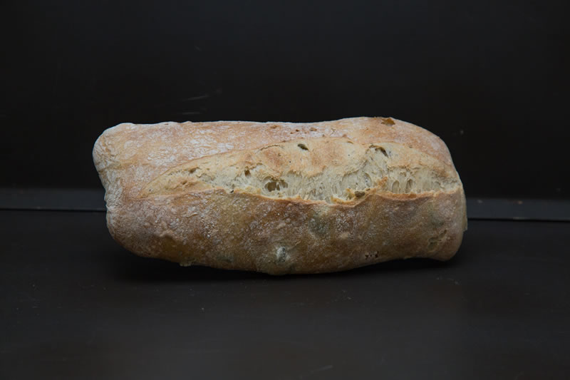 Ciabatta aux 2 olives