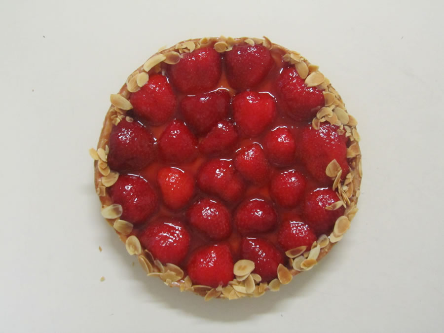 Tarte aux fraises / Biscuit