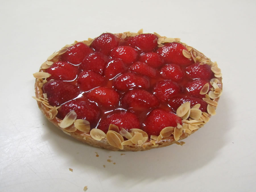 Tarte aux fraises / Biscuit