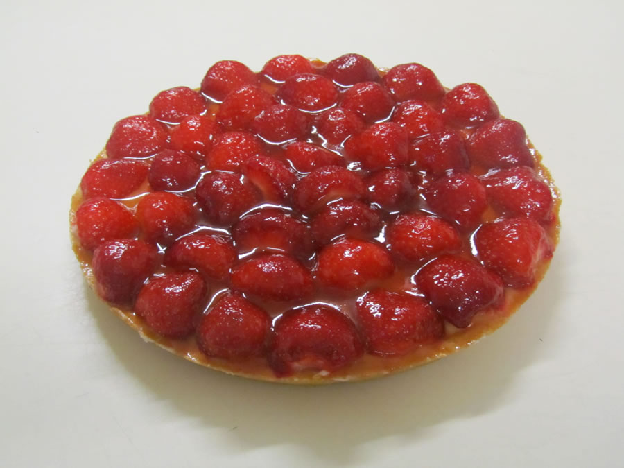 Tarte aux fraises / Biscuit