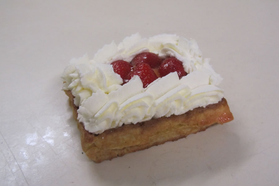 Gaufre crème fraiche